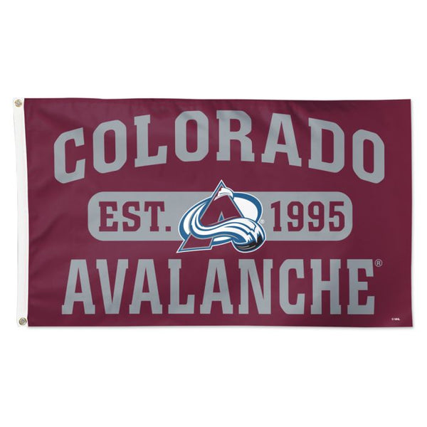 Wholesale-Colorado Avalanche established Flag - Deluxe 3' X 5'