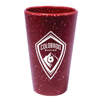 Wholesale-Colorado Rapids Color 16 oz Silicone Pint Glass