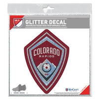 Wholesale-Colorado Rapids Decal Glitter 6" x 6"