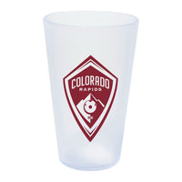 Wholesale-Colorado Rapids Icicle 16 oz Silicone Pint Glass