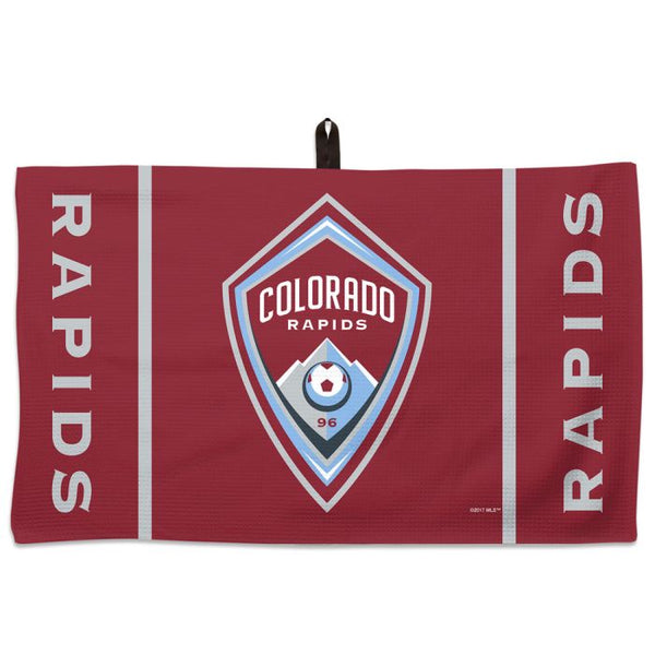 Wholesale-Colorado Rapids Logo / Wordmark Waffle Towel 14"x24"