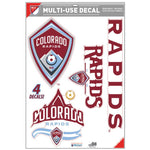 Wholesale-Colorado Rapids Multi-Use Decal 11" x 17"