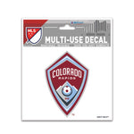 Wholesale-Colorado Rapids Multi-Use Decal 3" x 4"