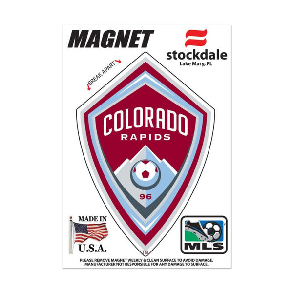 Wholesale-Colorado Rapids Outdoor Magnets 3" x 5"