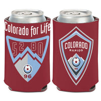 Wholesale-Colorado Rapids SLOGAN Can Cooler 12 oz.