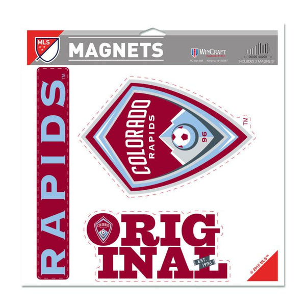 Wholesale-Colorado Rapids Vinyl Magnet 11" x 11"