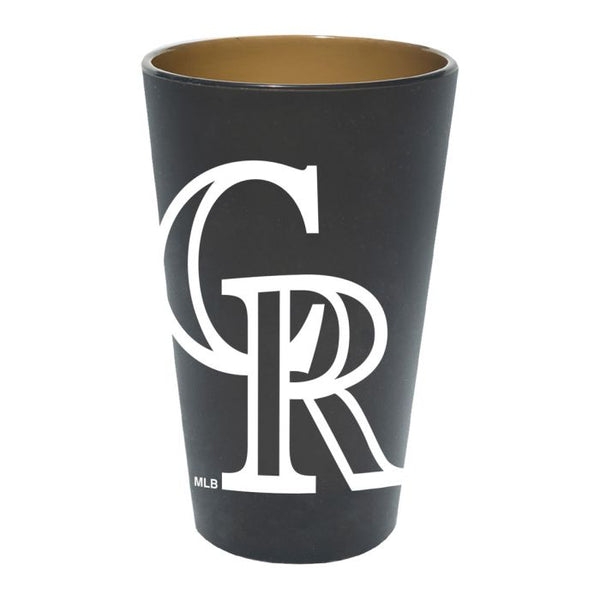 Wholesale-Colorado Rockies 16 oz Silicone Pint Glass