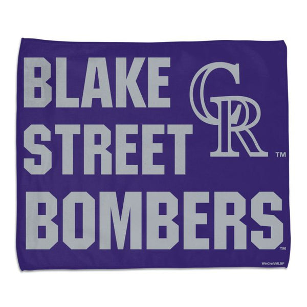 Wholesale-Colorado Rockies BLAKE STREET BOMBERS Rally Towel - Full color