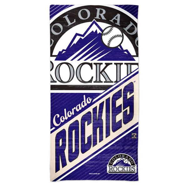 Wholesale-Colorado Rockies / Cooperstown Spectra Beach Towel 30" x 60"