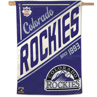 Wholesale-Colorado Rockies / Cooperstown cooperstown Vertical Flag 28" x 40"