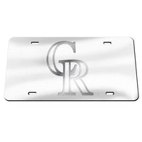 Wholesale-Colorado Rockies FROST Acrylic Classic License Plates