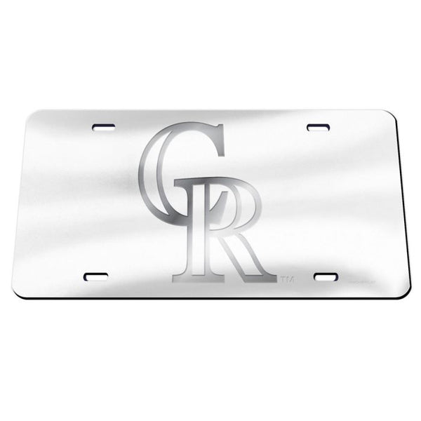 Wholesale-Colorado Rockies FROST Acrylic Classic License Plates