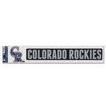 Wholesale-Colorado Rockies Fan Decals 3" x 17"