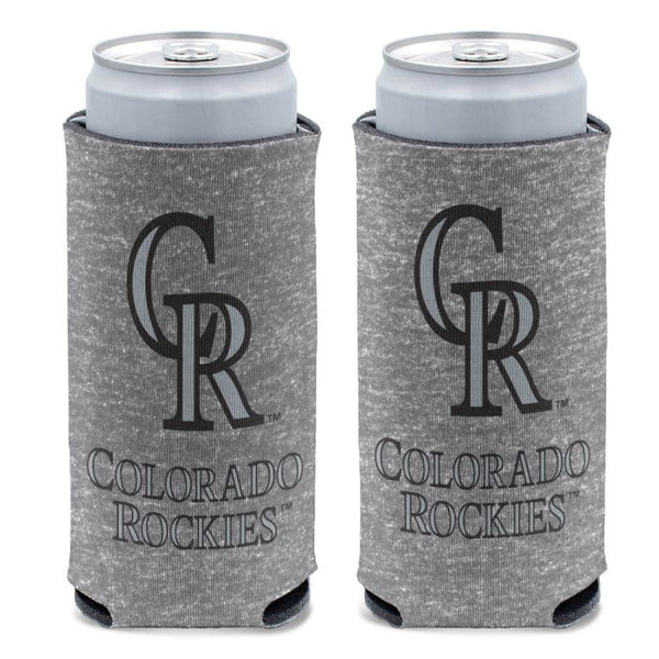 Wholesale-Colorado Rockies GRAY 12 oz Slim Can Cooler