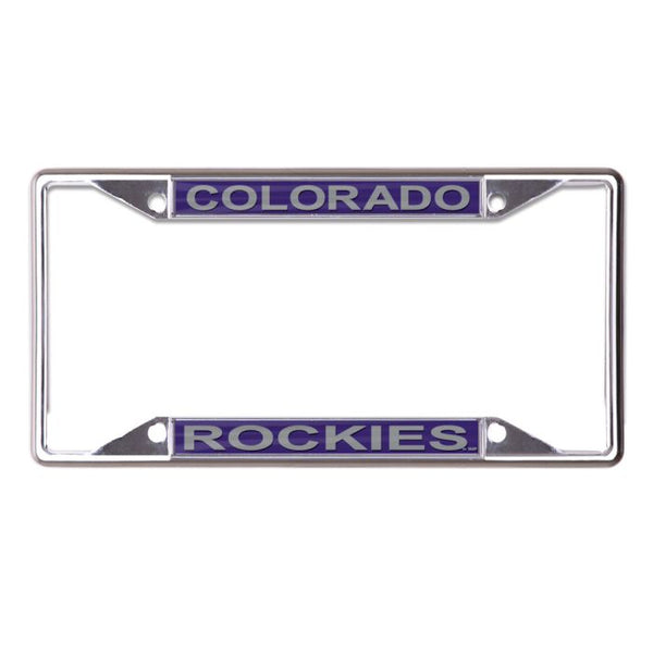 Wholesale-Colorado Rockies Lic Plt Frame S/S Printed