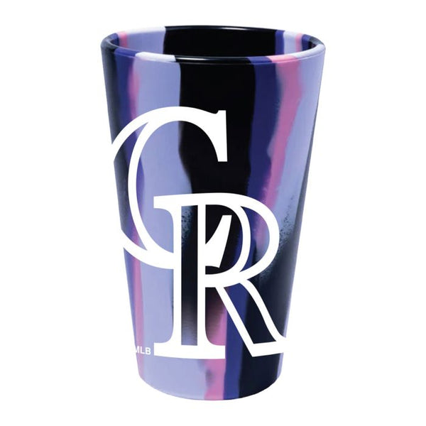 Wholesale-Colorado Rockies fashion 16 oz Silicone Pint Glass