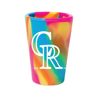 Wholesale-Colorado Rockies hippie 1.5oz Silicone Shot Glass