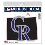 Wholesale-Colorado Rockies state shape All Surface Decal 6" x 6"