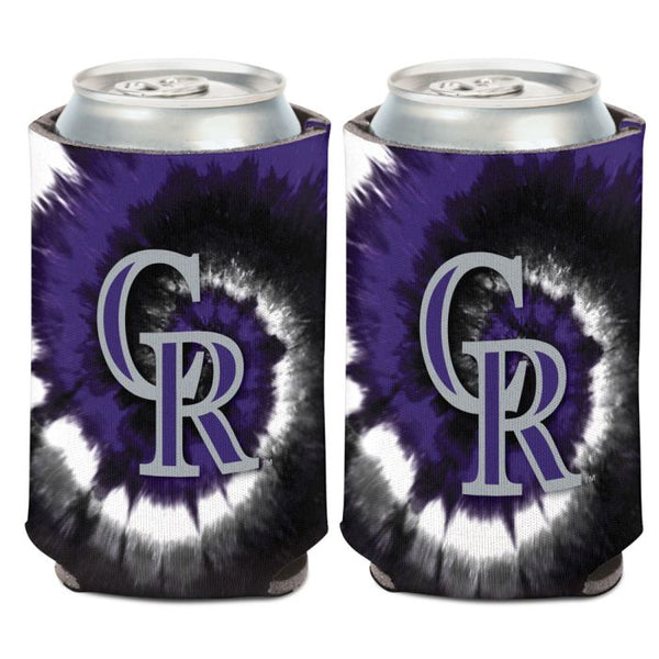 Wholesale-Colorado Rockies tie dye Can Cooler 12 oz.