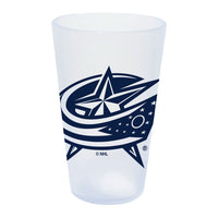 Wholesale-Columbus Blue Jackets 16 oz Silicone Pint Glass