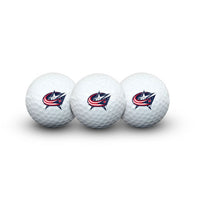 Wholesale-Columbus Blue Jackets 3 Golf Balls In Clamshell