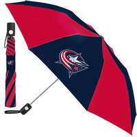 Wholesale-Columbus Blue Jackets Auto Folding Umbrella