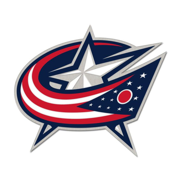 Wholesale-Columbus Blue Jackets Collector Enamel Pin Jewelry Card