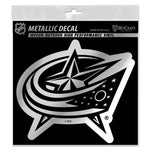 Wholesale-Columbus Blue Jackets Decal Metallic 6" x 6"