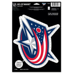 Wholesale-Columbus Blue Jackets Die Cut Logo Magnet 6.25" x 9"