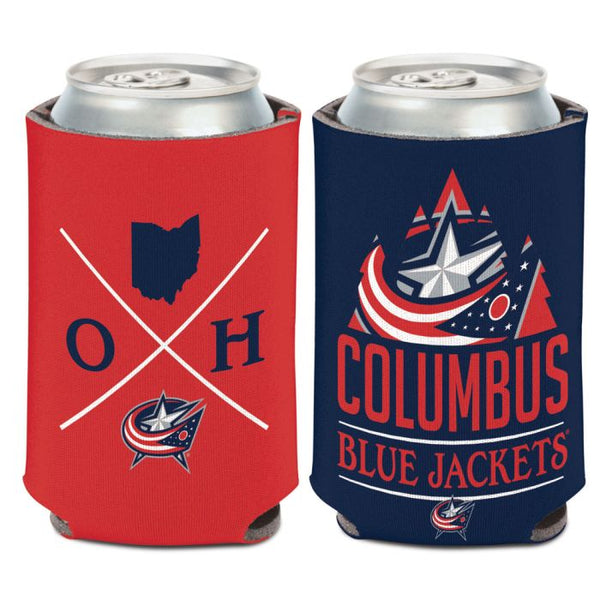 Wholesale-Columbus Blue Jackets Hipster Can Cooler 12 oz.