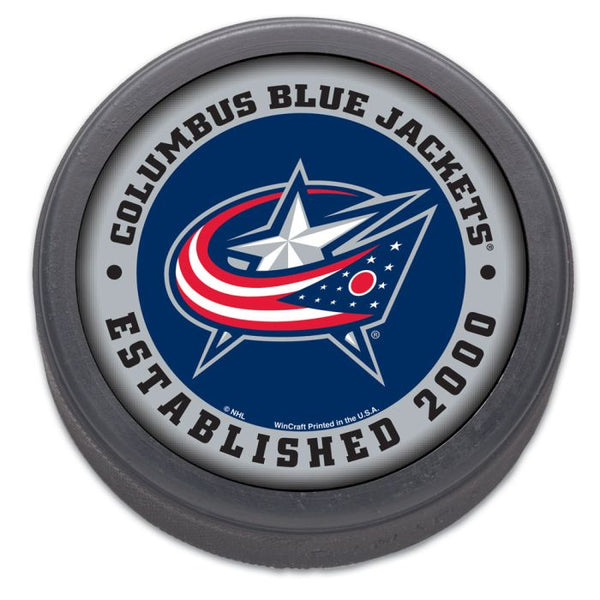 Wholesale-Columbus Blue Jackets Hockey Puck Packaged