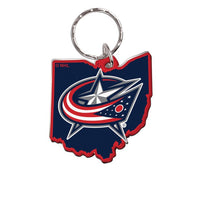 Wholesale-Columbus Blue Jackets Keychain Freeform