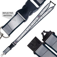 Wholesale-Columbus Blue Jackets Lanyard w/ Buckle Reflective 1"