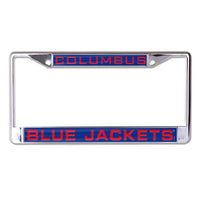 Wholesale-Columbus Blue Jackets Lic Plt Frame S/L Printed