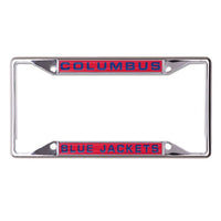 Wholesale-Columbus Blue Jackets Lic Plt Frame S/S Printed