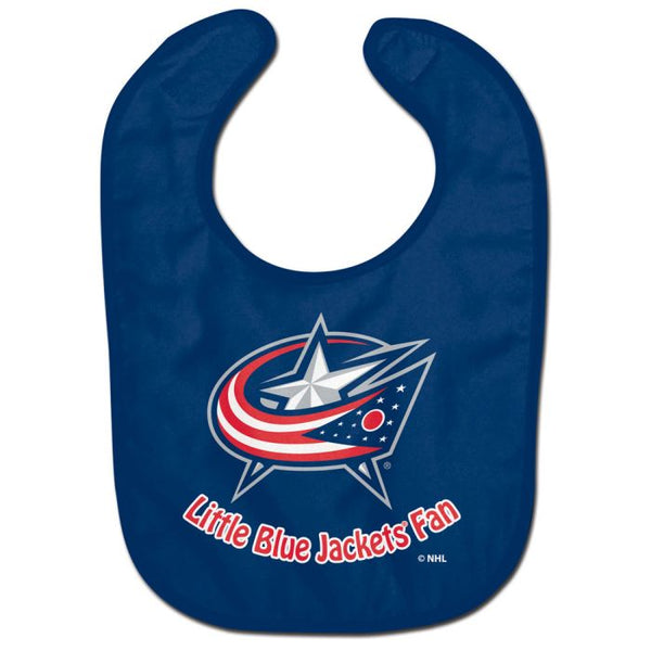 Wholesale-Columbus Blue Jackets Little Fan All Pro Baby Bib