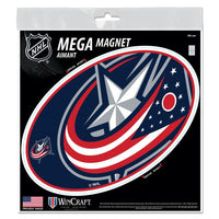 Wholesale-Columbus Blue Jackets MEGA Outdoor Magnets 6" x 6"