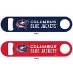 Wholesale-Columbus Blue Jackets Metal Bottle Opener 2 Sided