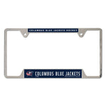 Wholesale-Columbus Blue Jackets Metal License Plate Frame