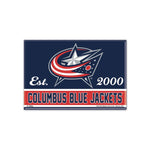 Wholesale-Columbus Blue Jackets Metal Magnet 2.5" x 3.5"