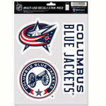 Wholesale-Columbus Blue Jackets Multi Use 3 Fan Pack