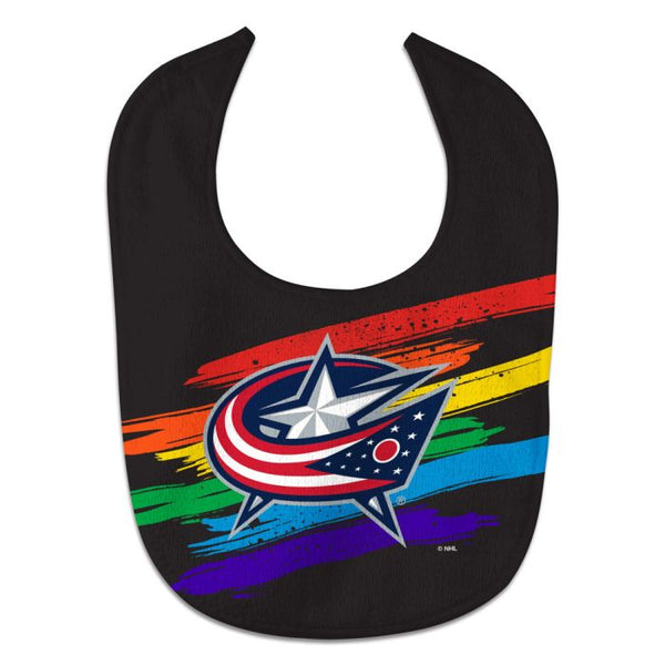 Wholesale-Columbus Blue Jackets PRIDE All Pro Baby Bib