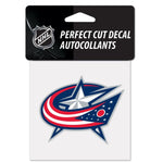 Wholesale-Columbus Blue Jackets Perfect Cut Color Decal 4" x 4"