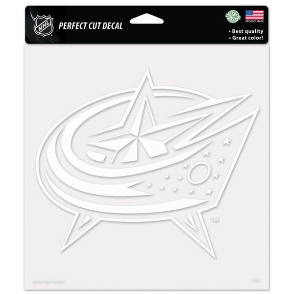 Wholesale-Columbus Blue Jackets Perfect Cut Decals 8" x 8"