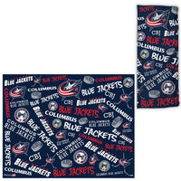 Wholesale-Columbus Blue Jackets Scatter Print Fan Wraps