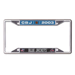 Wholesale-Columbus Blue Jackets Special Edition Lic Plt Frame S/S Printed