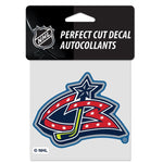 Wholesale-Columbus Blue Jackets Special Edition Perfect Cut Color Decal 4" x 4"