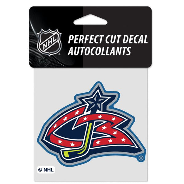 Wholesale-Columbus Blue Jackets Special Edition Perfect Cut Color Decal 4" x 4"