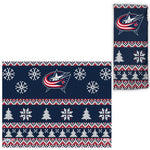 Wholesale-Columbus Blue Jackets / Ugly Sweater Ugly Sweater Fan Wraps