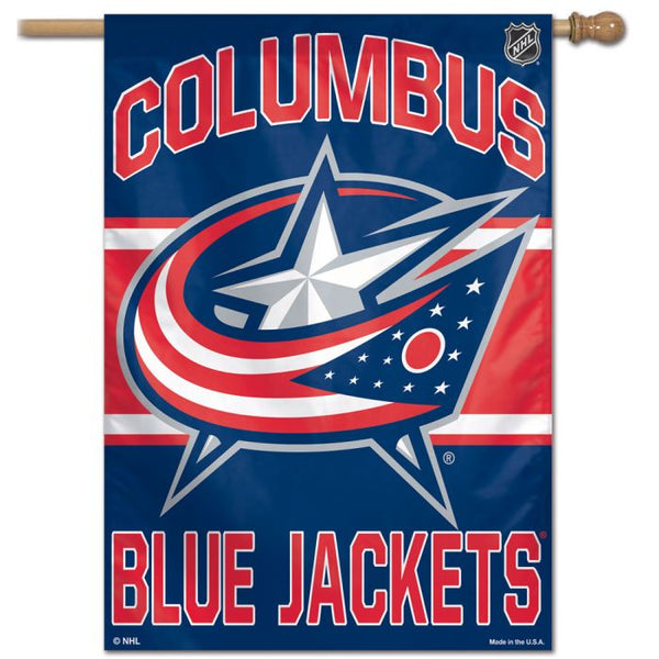 Wholesale-Columbus Blue Jackets Vertical Flag 28" x 40"